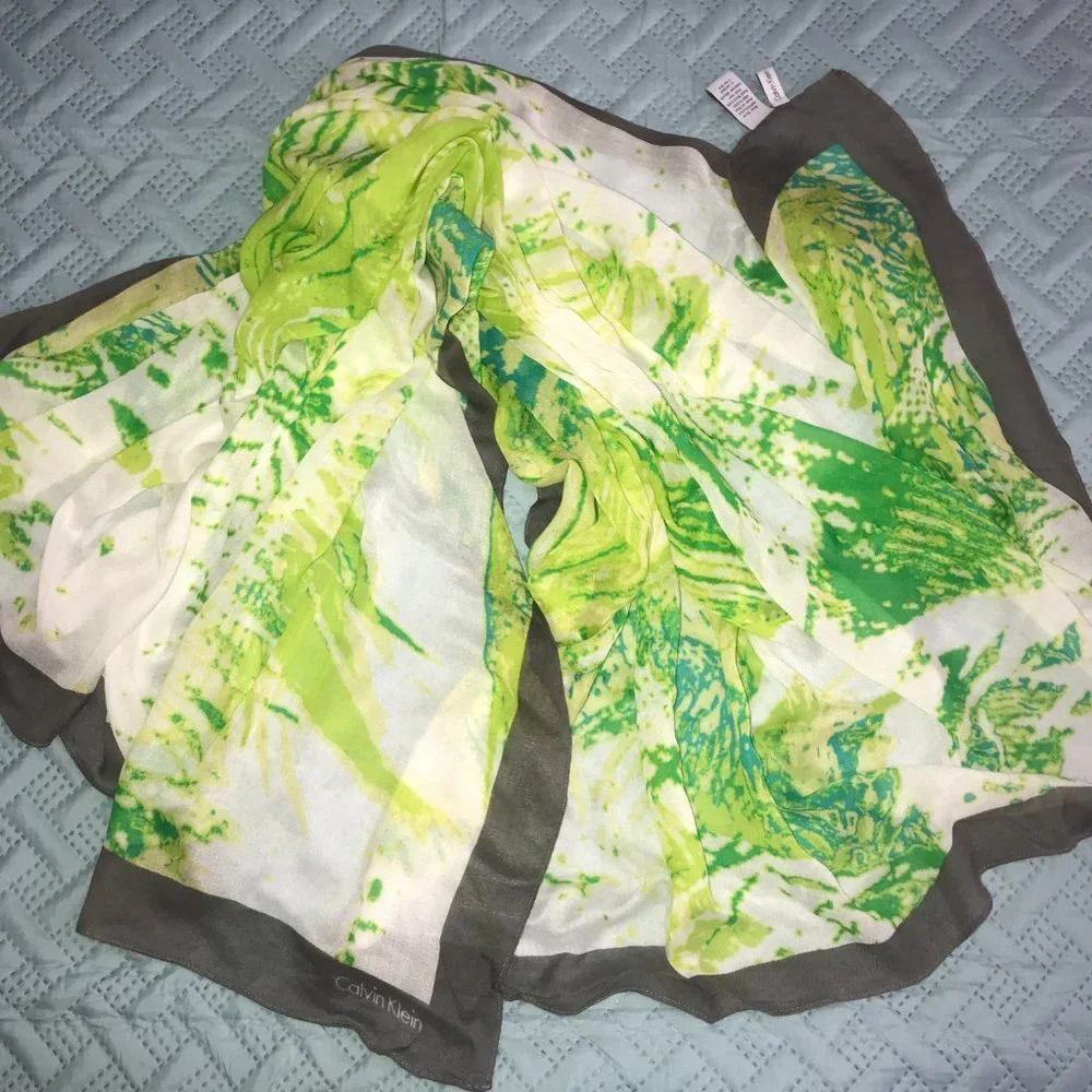Large Scarf Calvin Klein Viscose